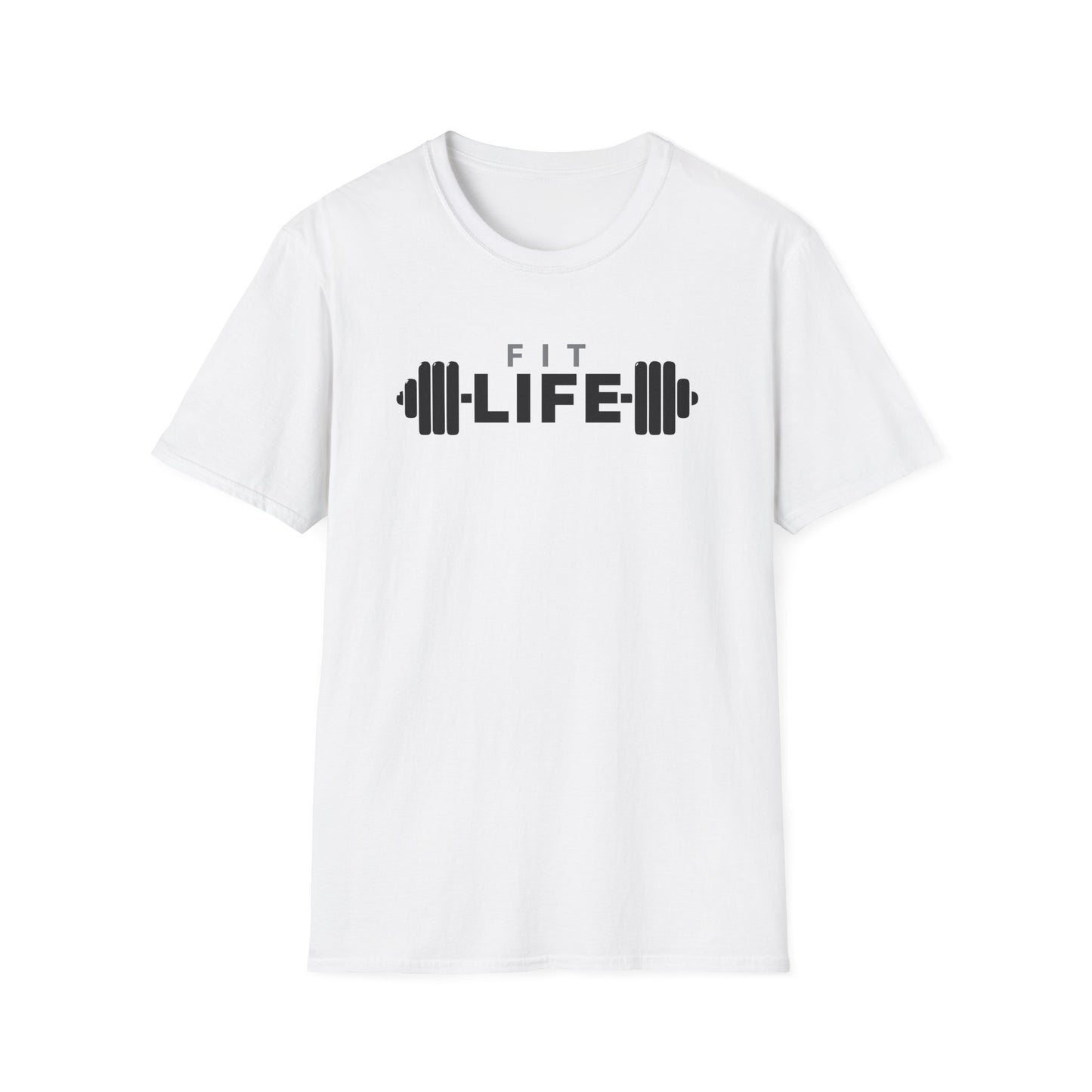 Fit Life Unisex Softstyle T-Shirt - Motivational Gym Wear