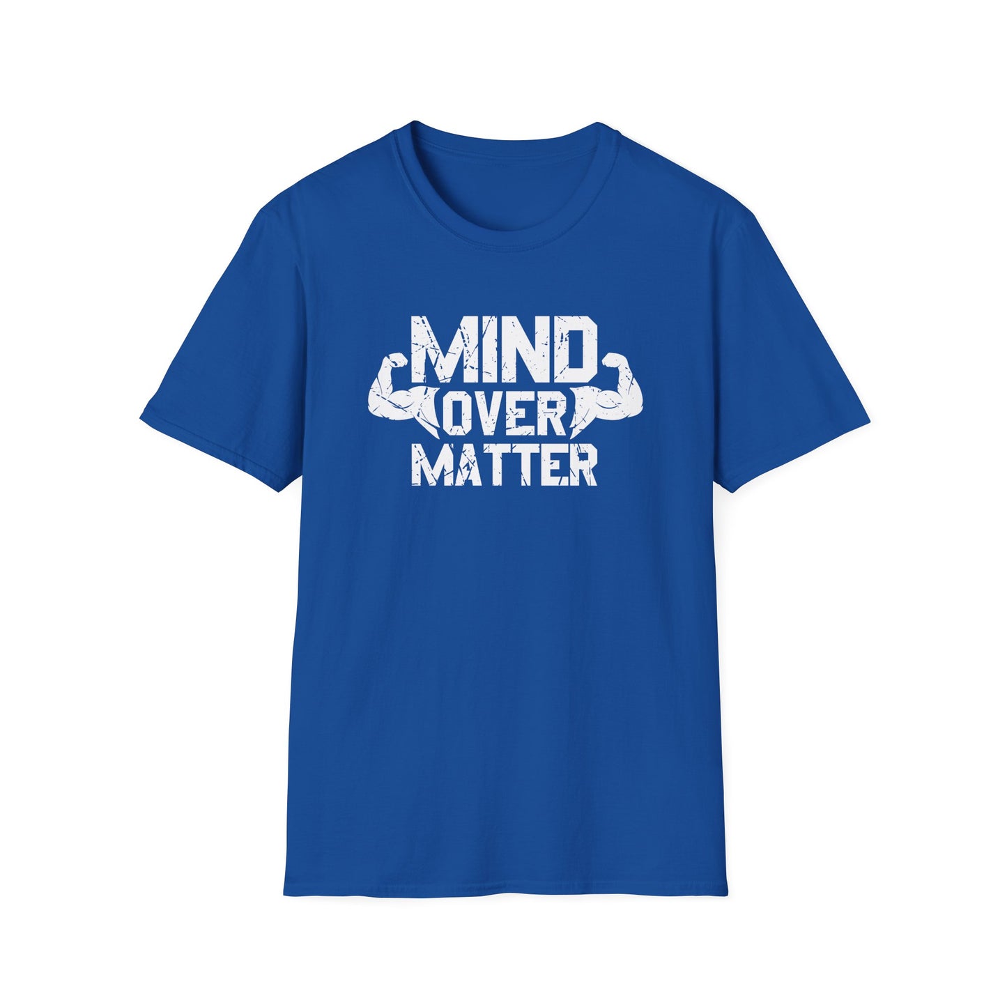 Mind Over Matter Unisex Softstyle T-Shirt - Motivational Fitness Tee