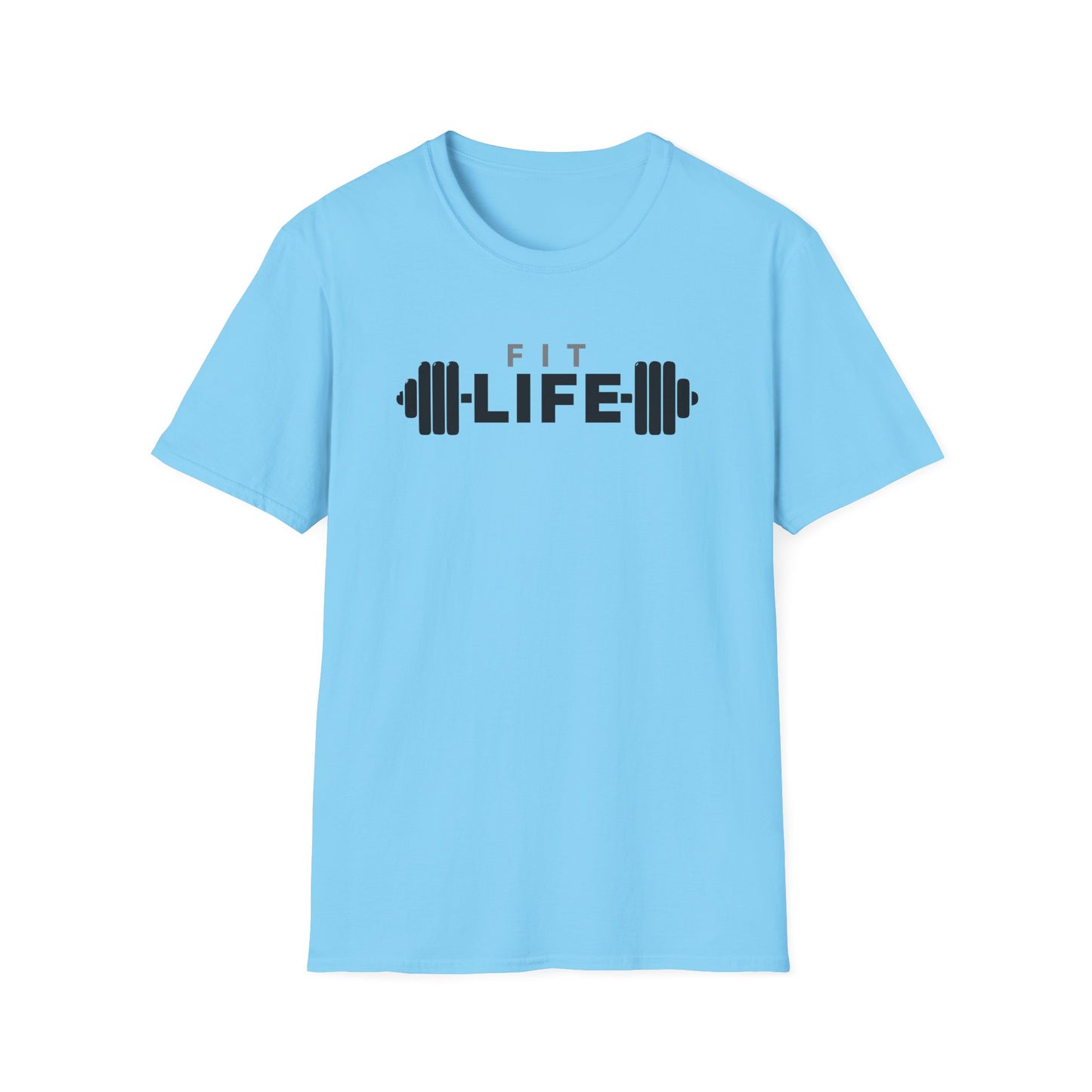 Fit Life Unisex Softstyle T-Shirt - Motivational Gym Wear