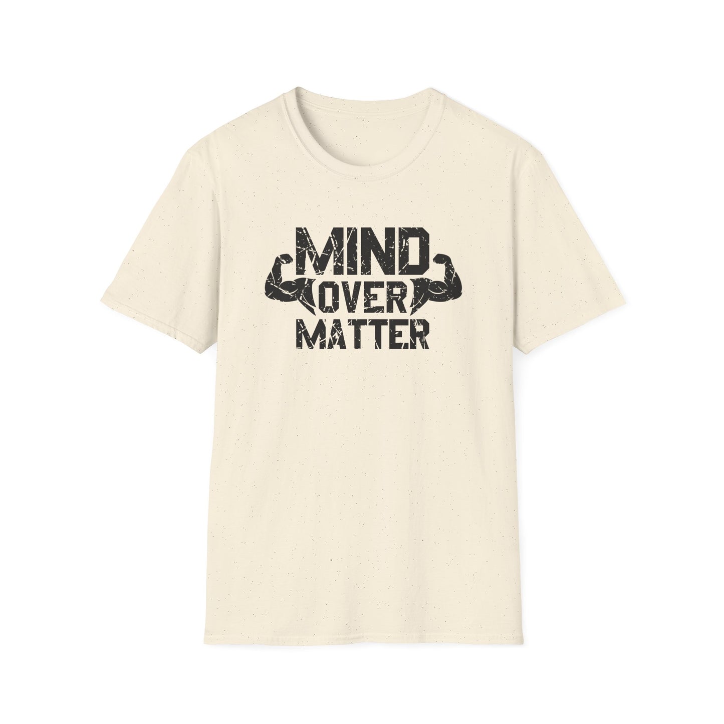 Mind Over Matter Unisex Softstyle T-Shirt - Motivational Fitness Tee