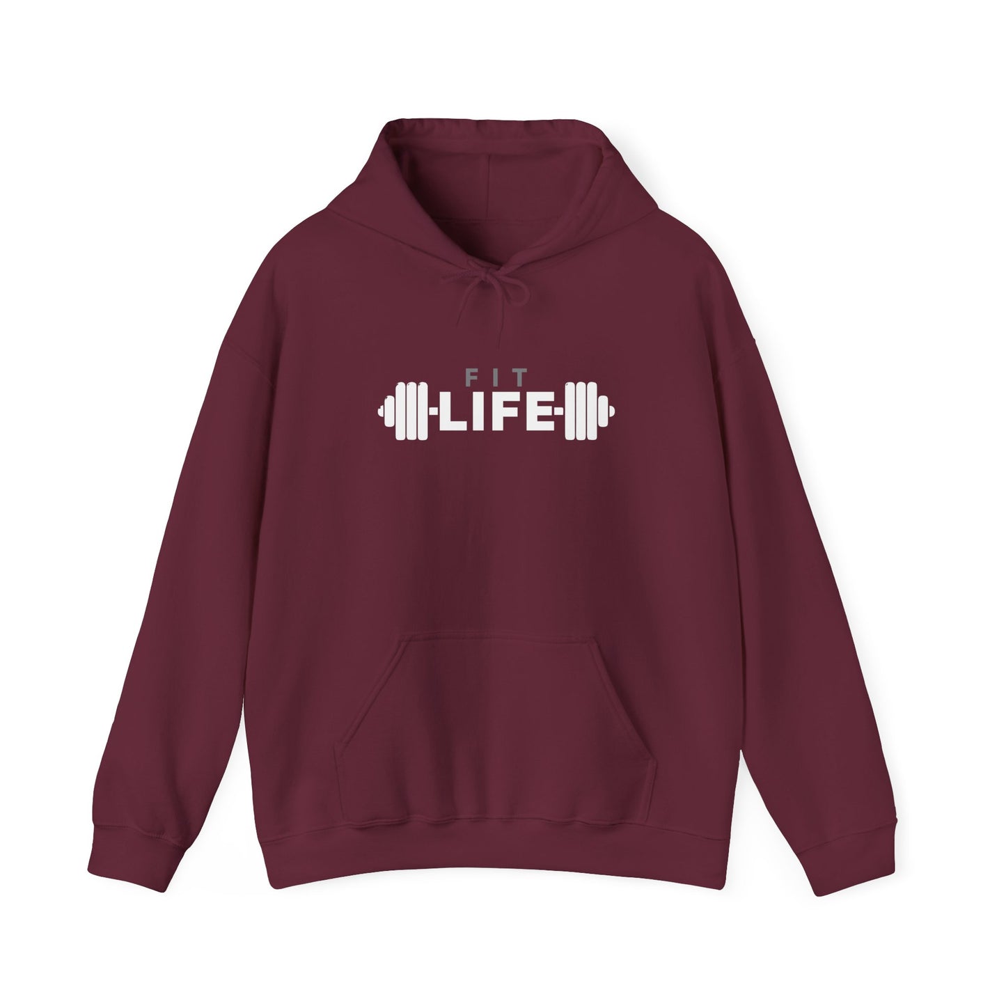 Fit Life Unisex Heavy Blend™ Hooded Sweatshirt – Perfect for Fitness Enthusiasts