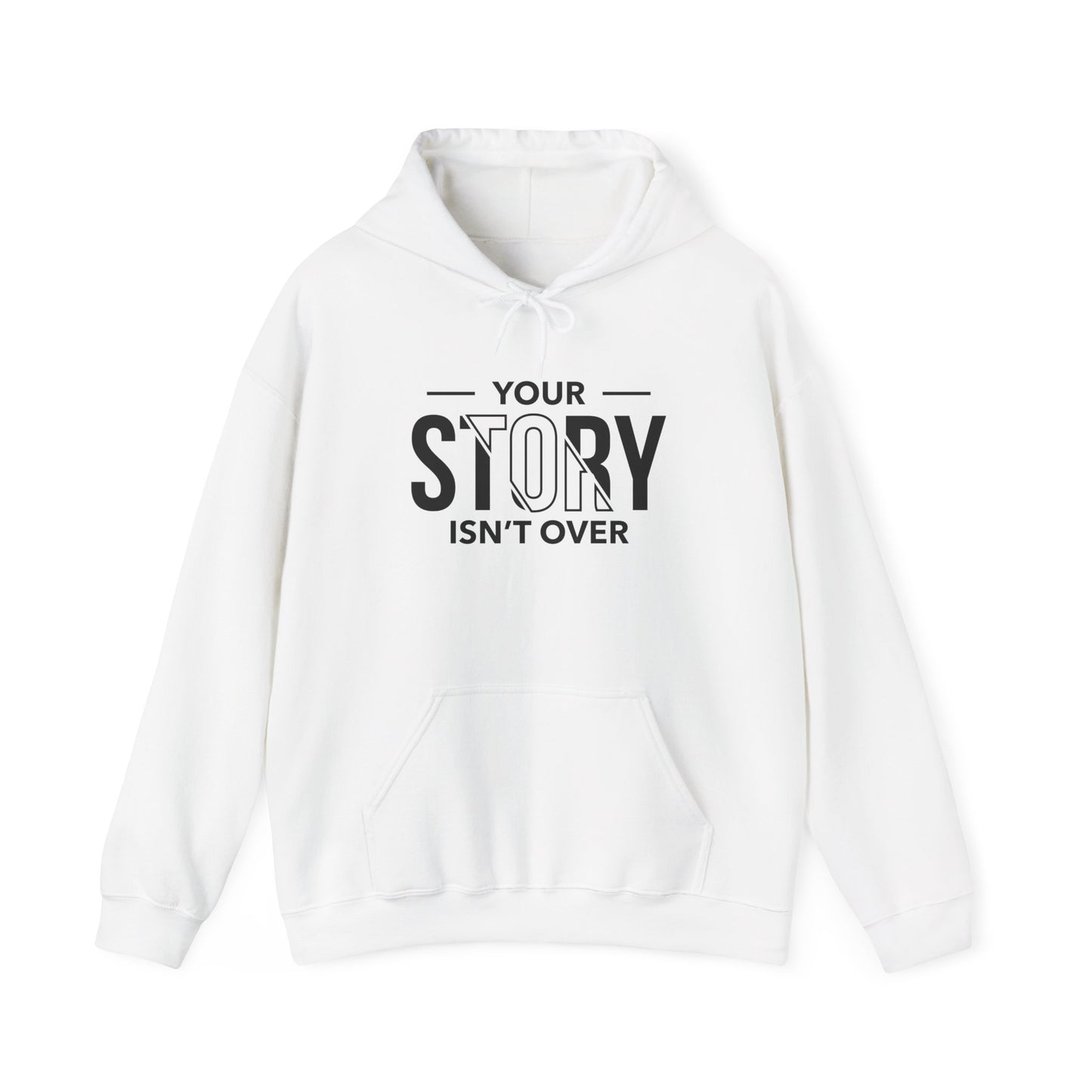 Inspirational Unisex Hoodie - 'Your Story Isn't Over'