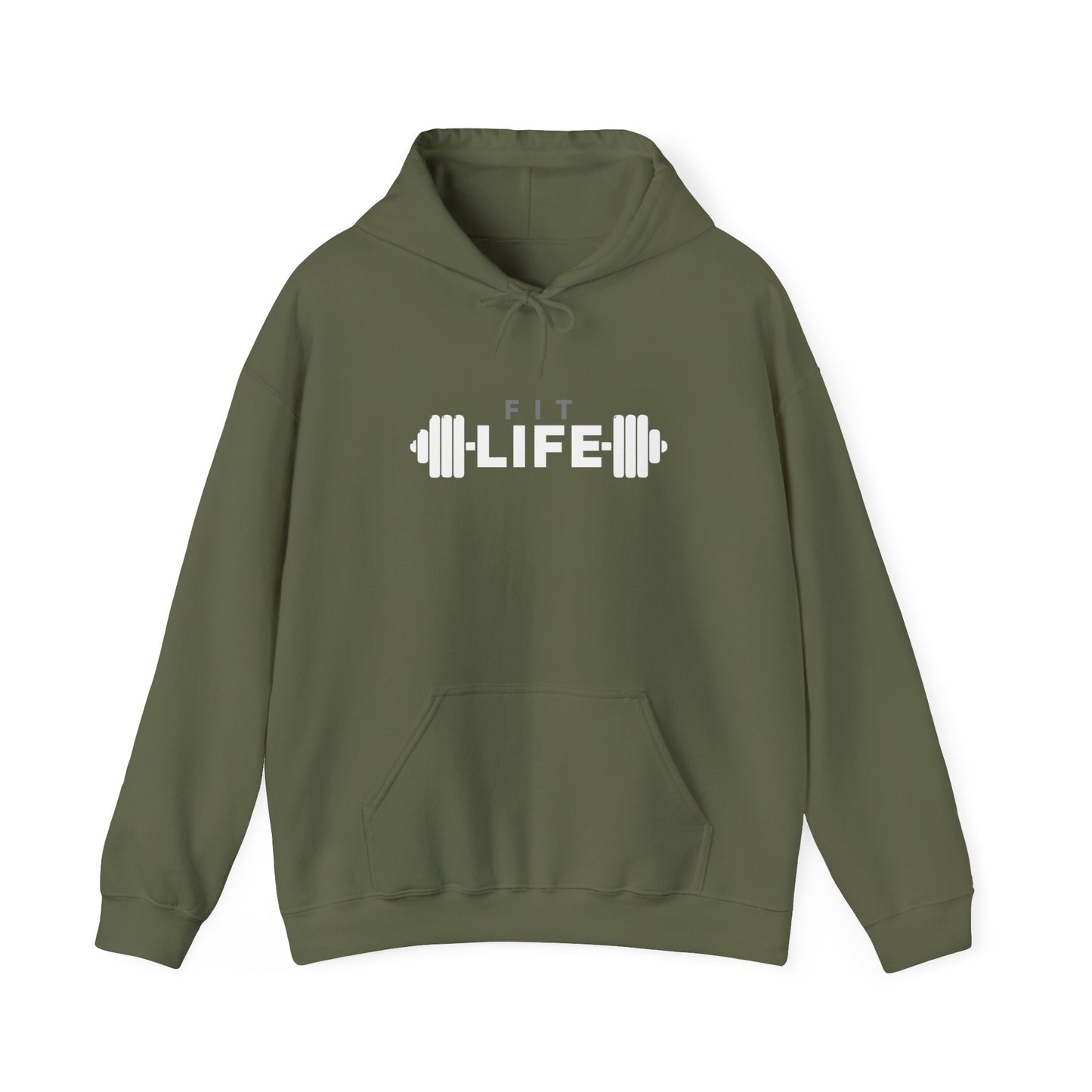 Fit Life Unisex Heavy Blend™ Hooded Sweatshirt – Perfect for Fitness Enthusiasts