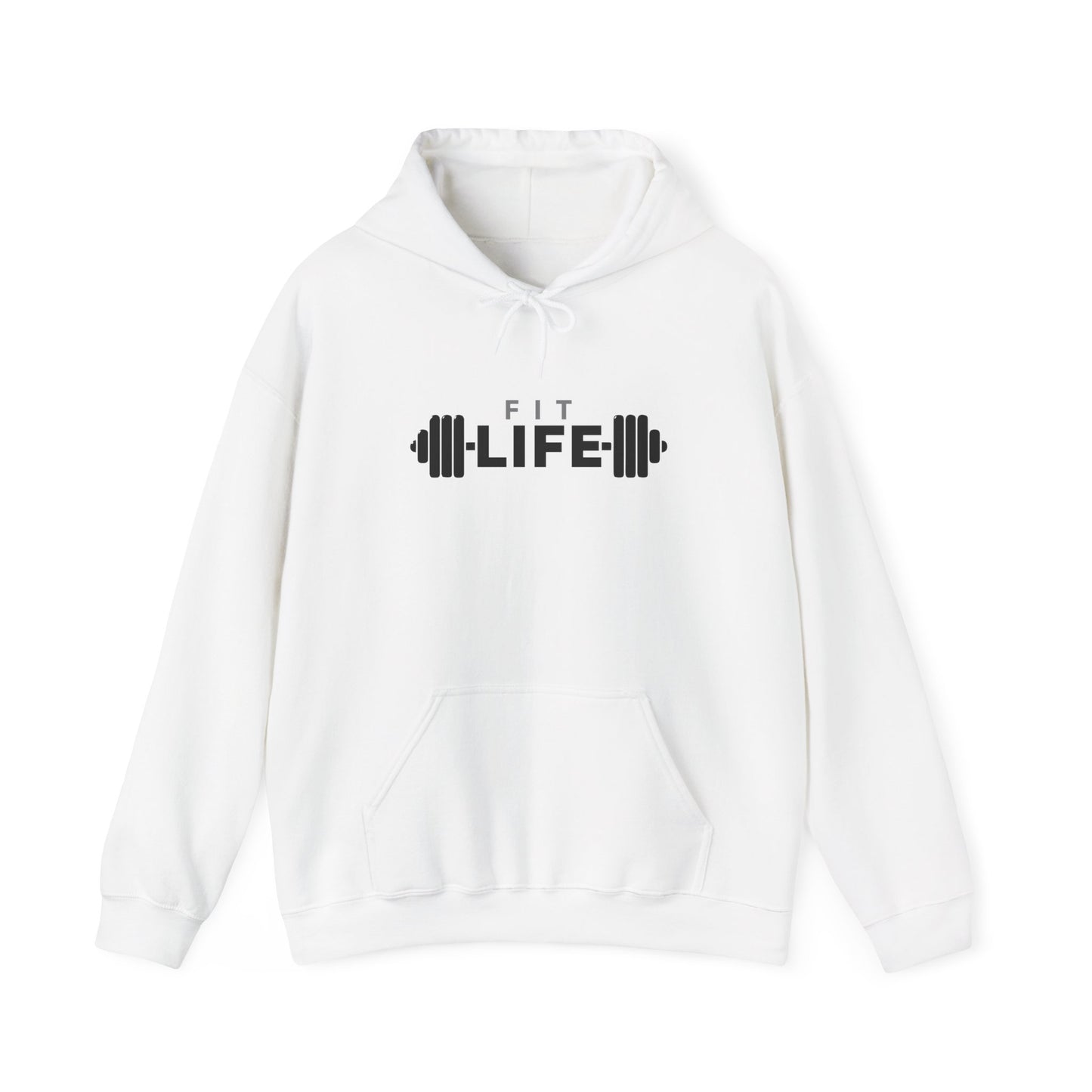 Fit Life Unisex Heavy Blend™ Hooded Sweatshirt – Perfect for Fitness Enthusiasts
