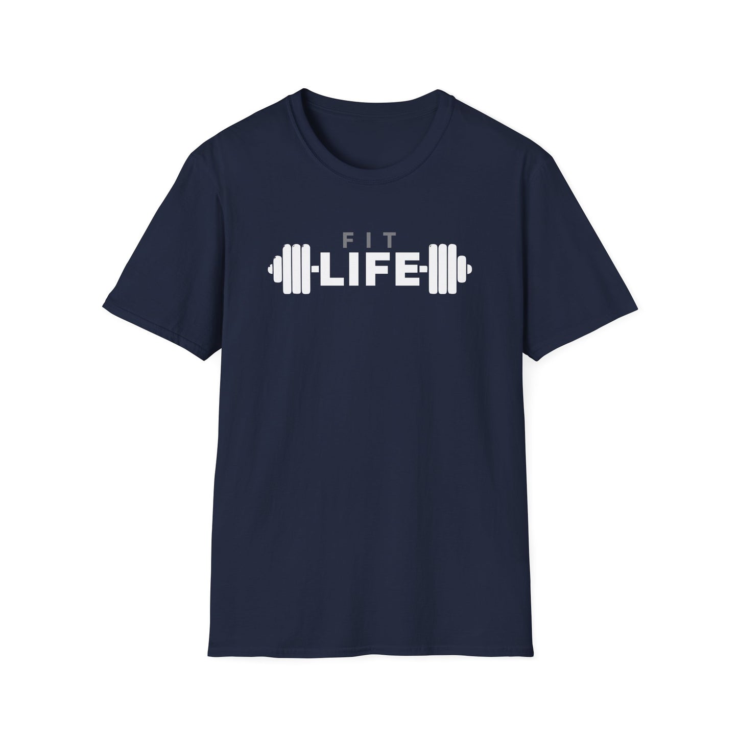 Fit Life Unisex Softstyle T-Shirt - Motivational Gym Wear