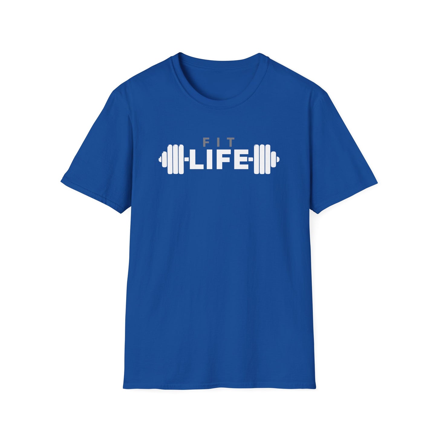 Fit Life Unisex Softstyle T-Shirt - Motivational Gym Wear