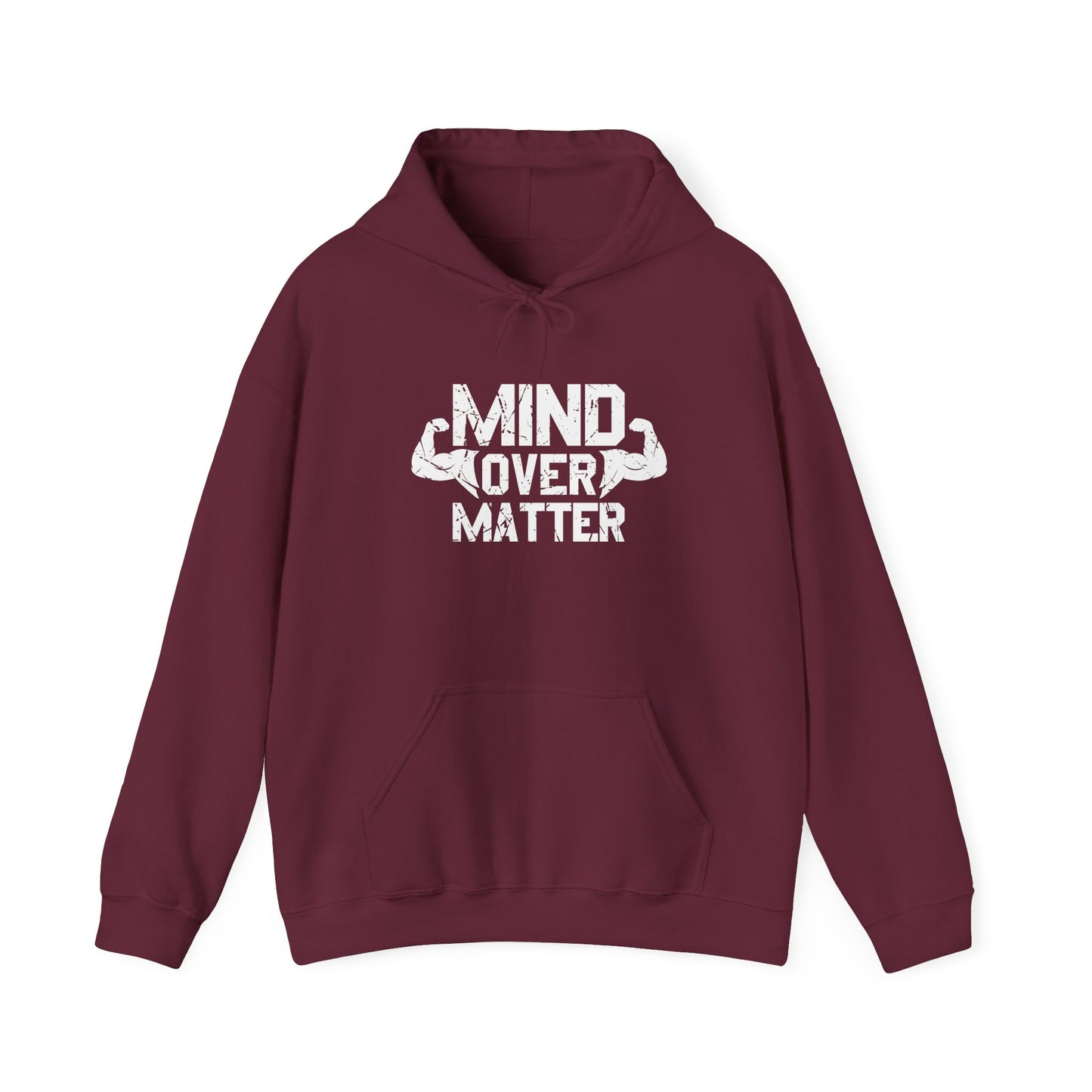 Mind Over Matter Hoodie - Unisex Heavy Blend™ Sweatshirt for Fitness Enthusiasts