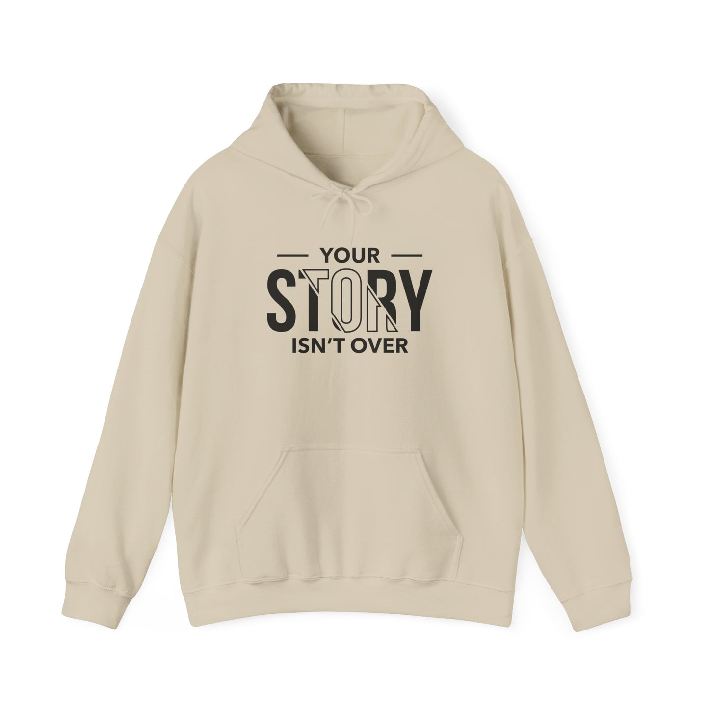 Inspirational Unisex Hoodie - 'Your Story Isn't Over'