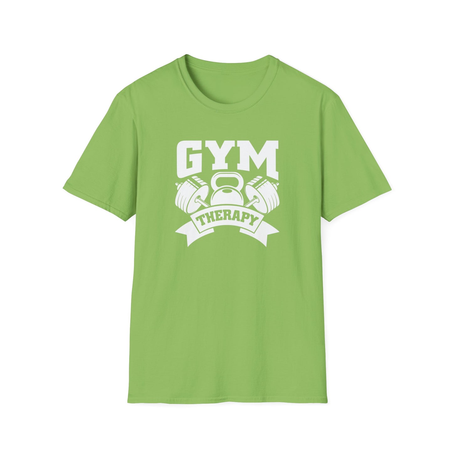 Gym Therapy Unisex Softstyle T-Shirt - Workout Motivation Tee