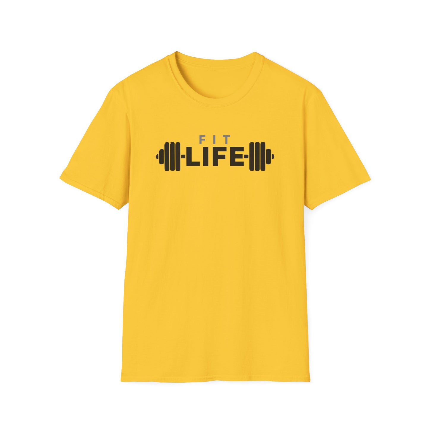 Fit Life Unisex Softstyle T-Shirt - Motivational Gym Wear