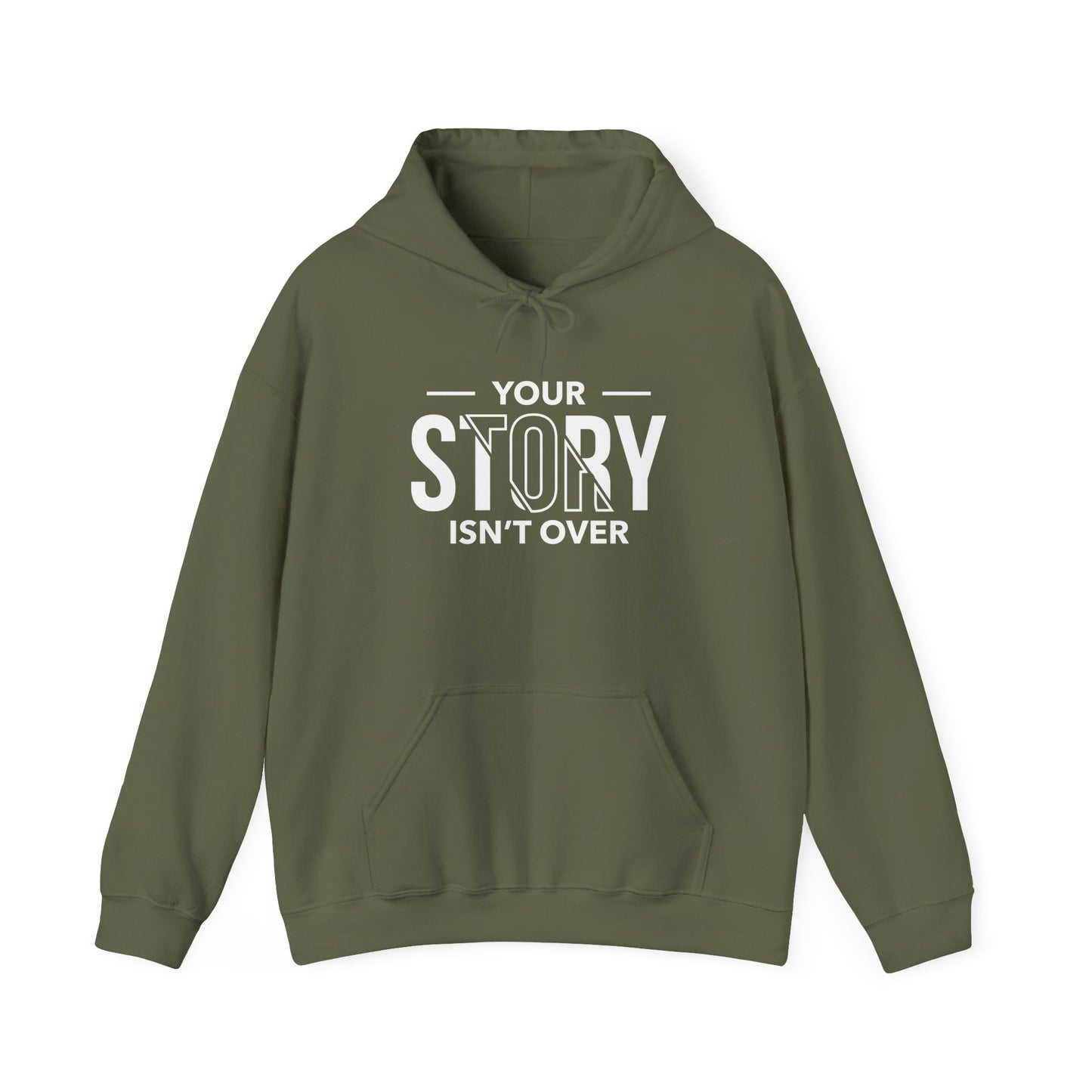 Inspirational Unisex Hoodie - 'Your Story Isn't Over'