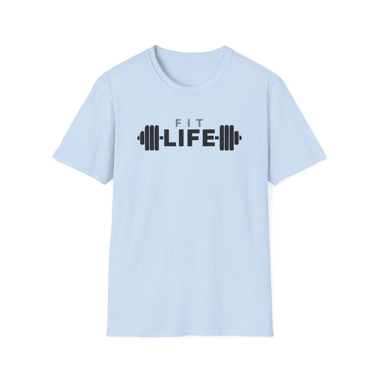Fit Life Unisex Softstyle T-Shirt - Motivational Gym Wear