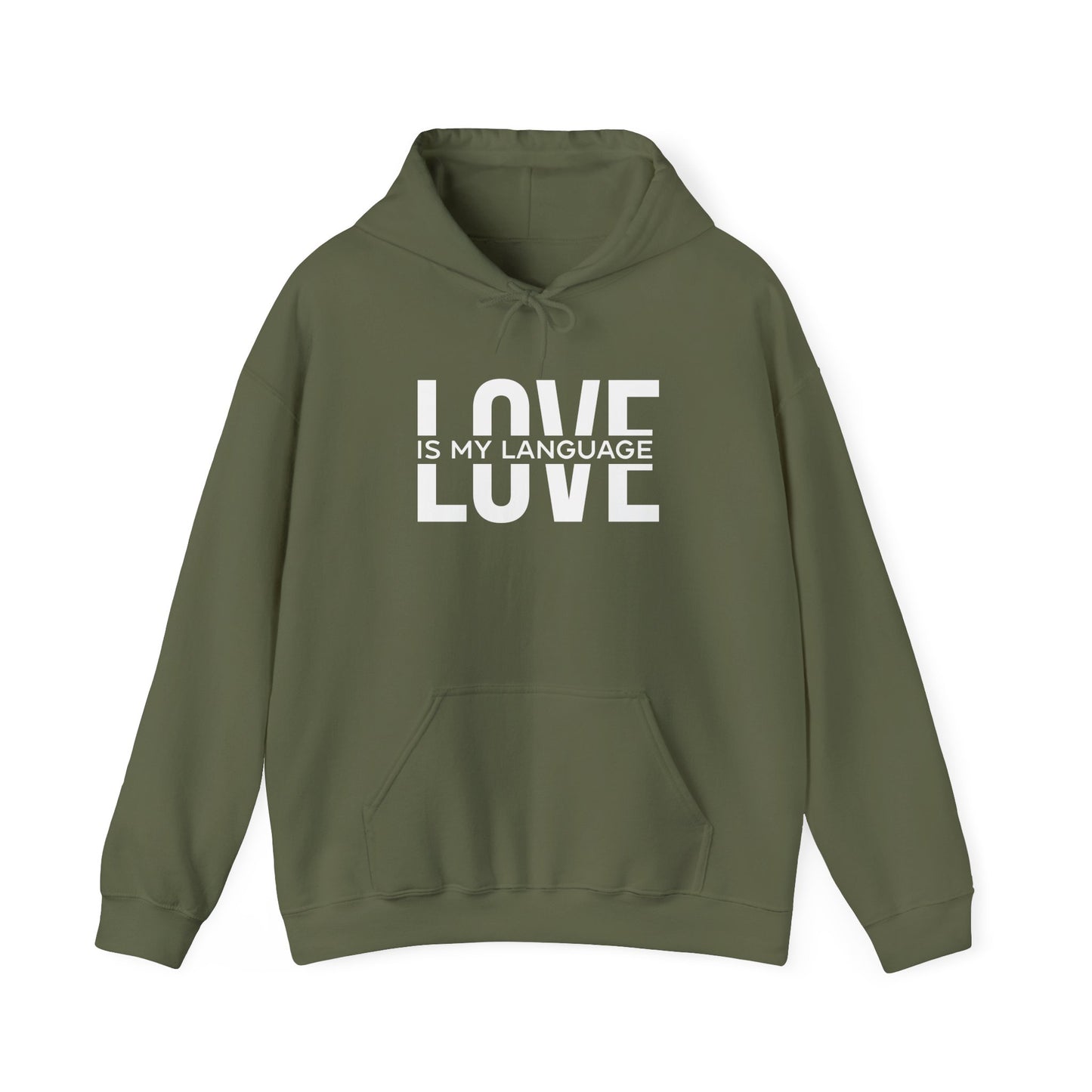 Love Language Hoodie | Unisex Heavy Blend Sweatshirt