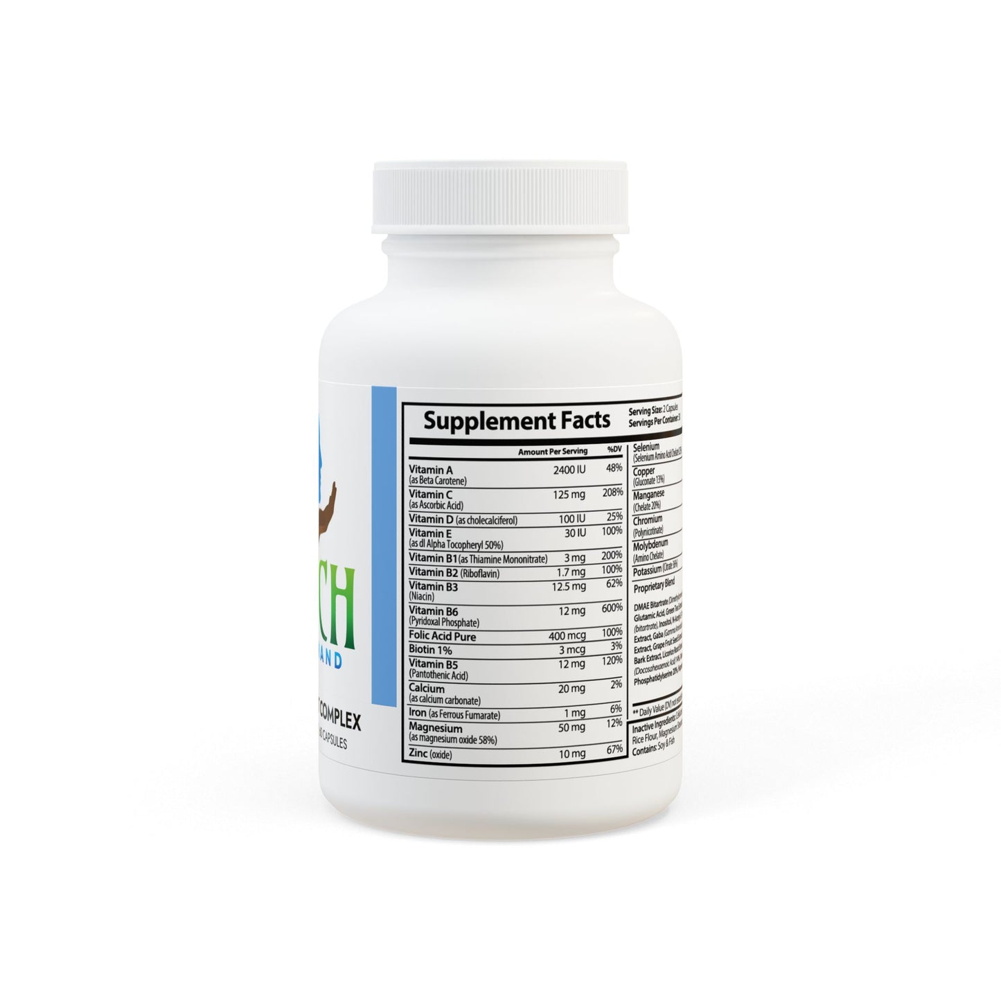 Brain Support Complex Supplement (60 Capsules)