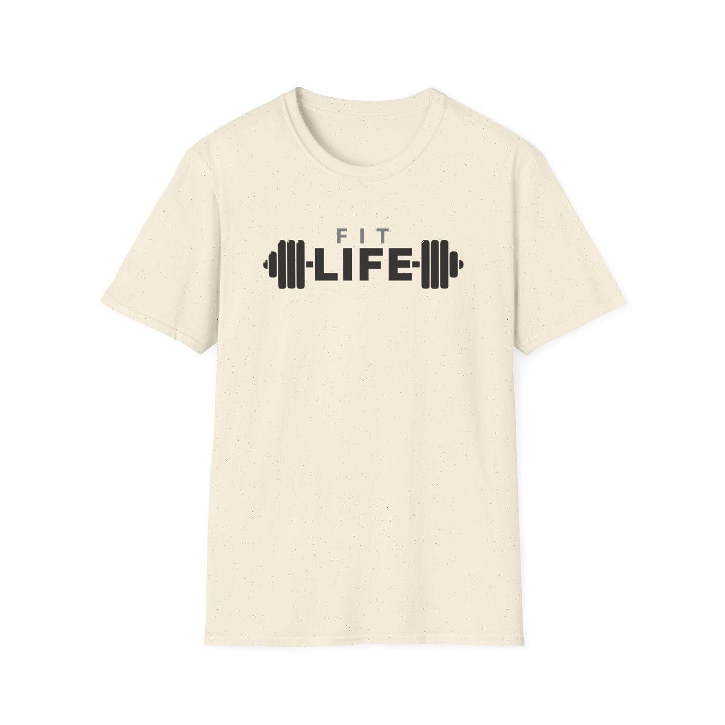 Fit Life Unisex Softstyle T-Shirt - Motivational Gym Wear