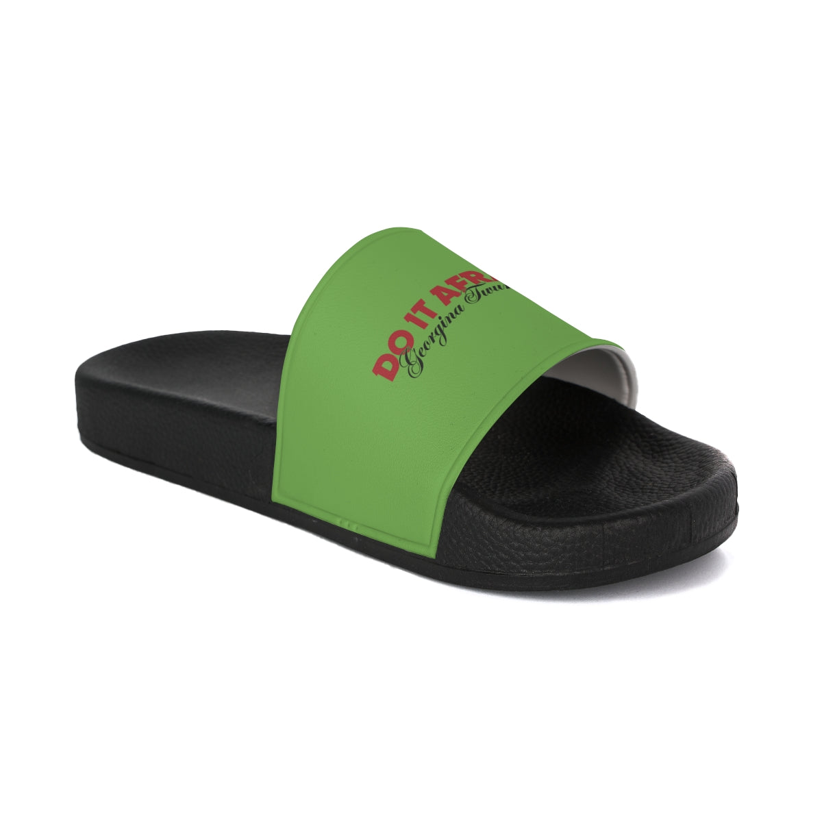 Casual Slide Sandals - 'Don't Ask, Go It Your Way'