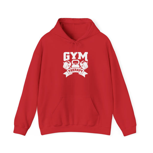 Gym Therapy Unisex Heavy Blend Hoodie - Perfect for Fitness Lovers