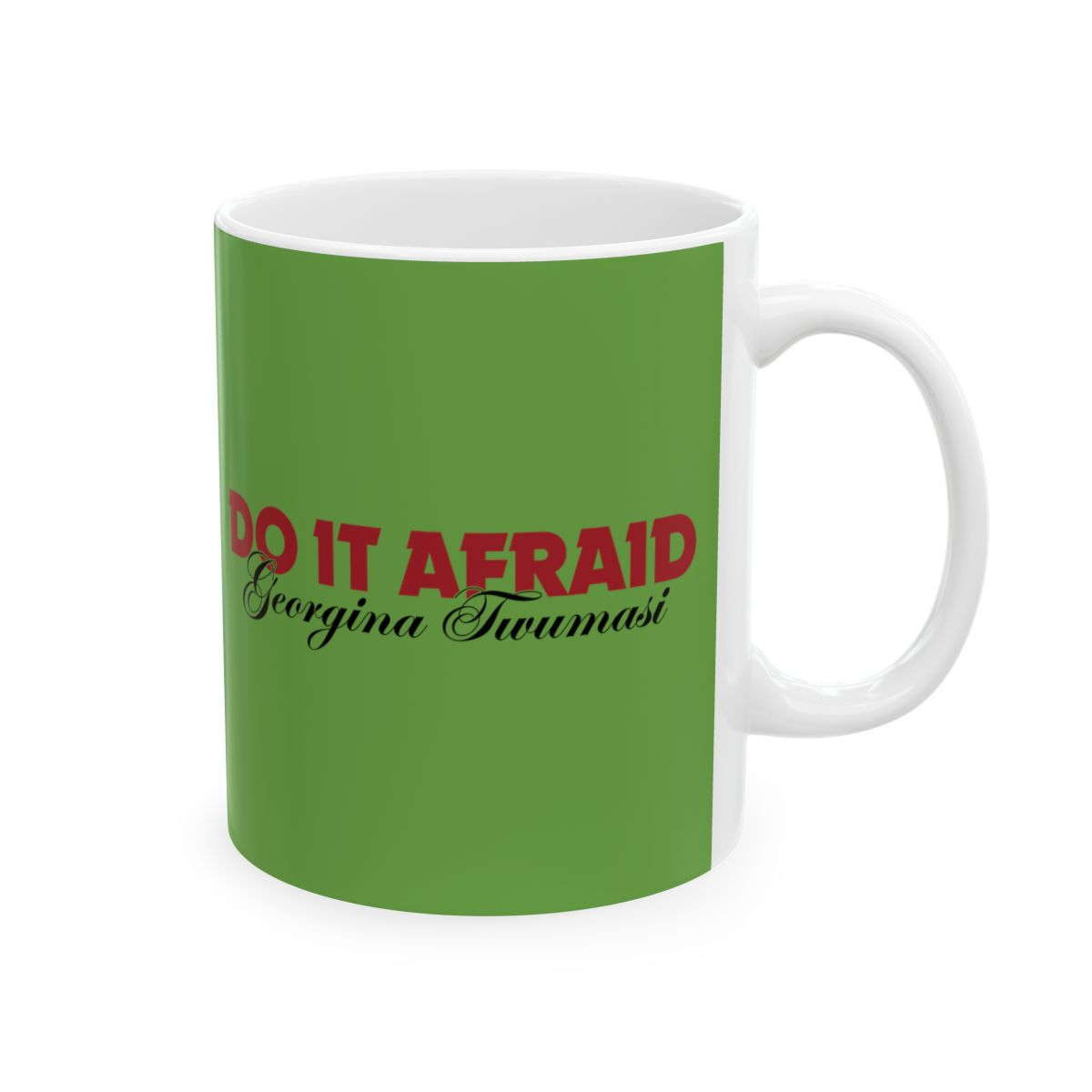 Inspirational Ceramic Coffee Mug - "Do It" Motivational Quote - 11oz & 15oz