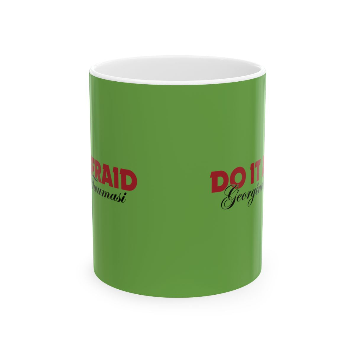 Inspirational Ceramic Coffee Mug - "Do It" Motivational Quote - 11oz & 15oz