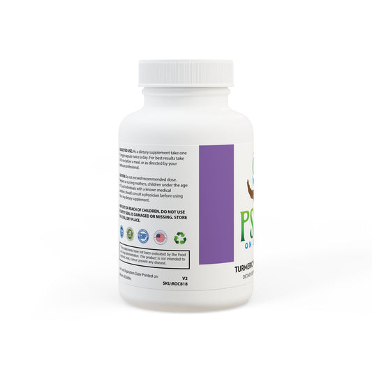 Turmeric with BioPerine® (Black Pepper Fruit Extract) Supplement (60 Capsules)