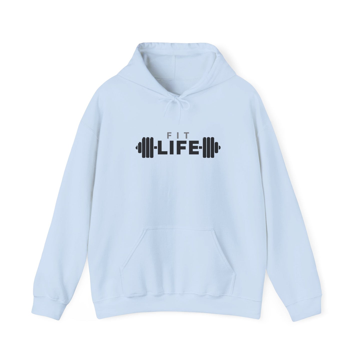 Fit Life Unisex Heavy Blend™ Hooded Sweatshirt – Perfect for Fitness Enthusiasts
