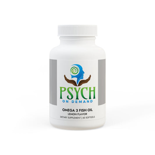 Omega 3 Fish Oil Supplement (60 Softgels)