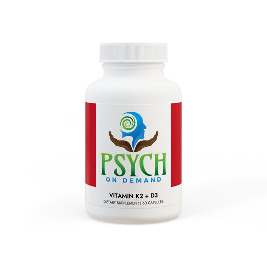 Vitamin K2 + D3 Supplement (60 Capsules)