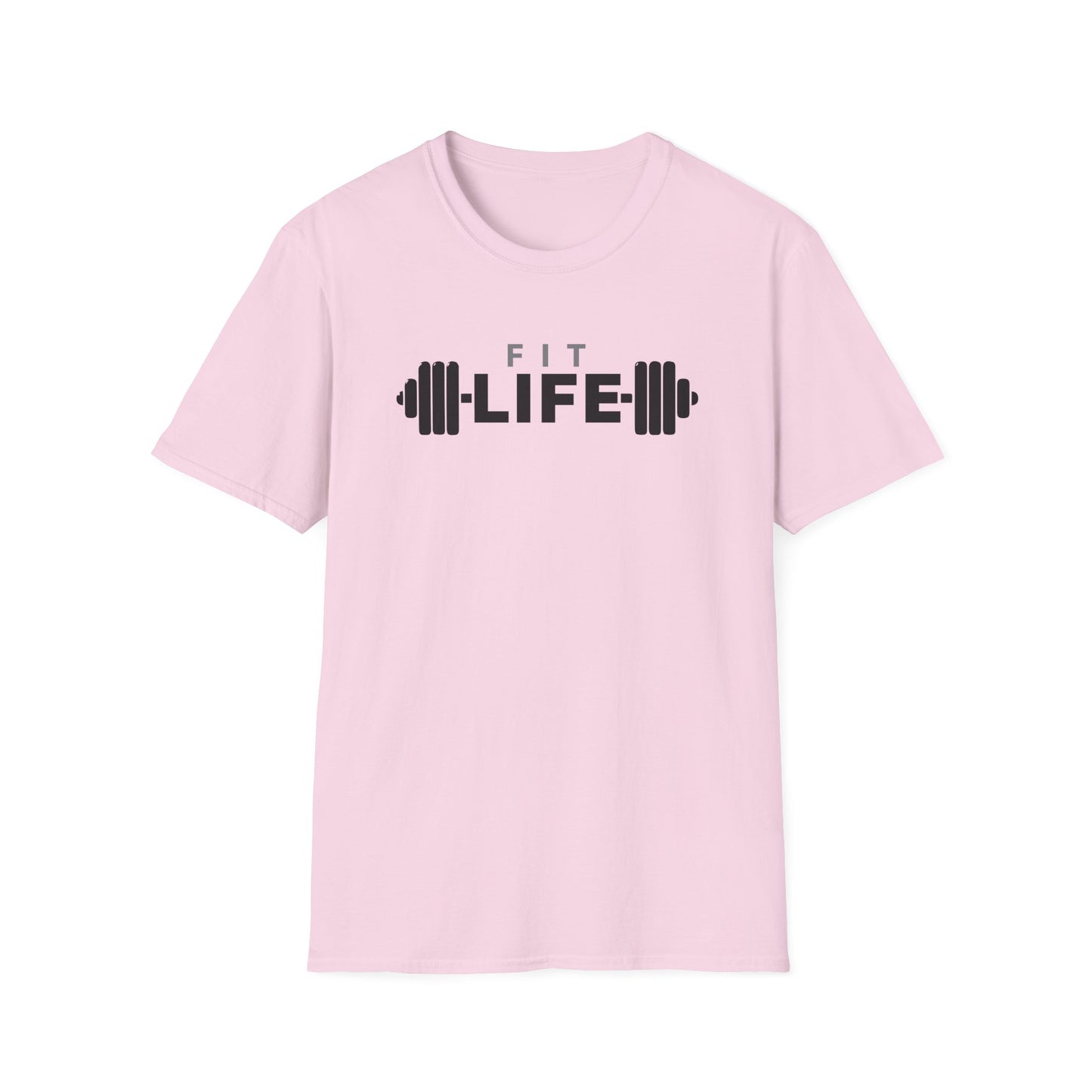 Fit Life Unisex Softstyle T-Shirt - Motivational Gym Wear