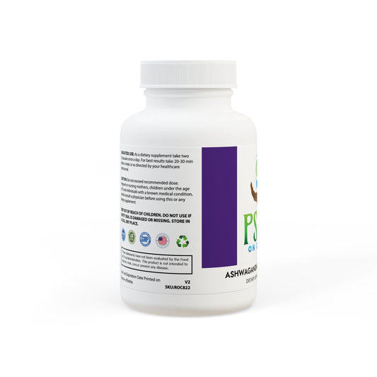 Ashwagandha and Black Pepper Supplement (60 capsules)
