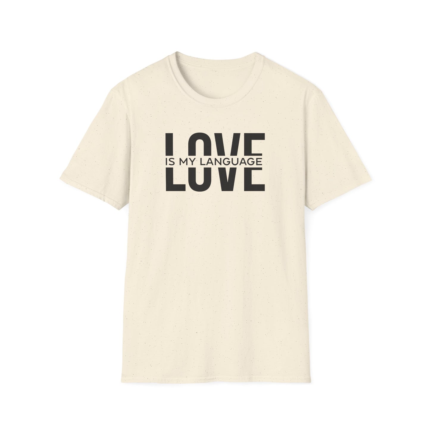 Love is My Language Unisex Softstyle T-Shirt - Comfortable & Stylish Casual Wear for Gifts