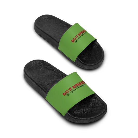 Casual Slide Sandals - 'Don't Ask, Go It Your Way'