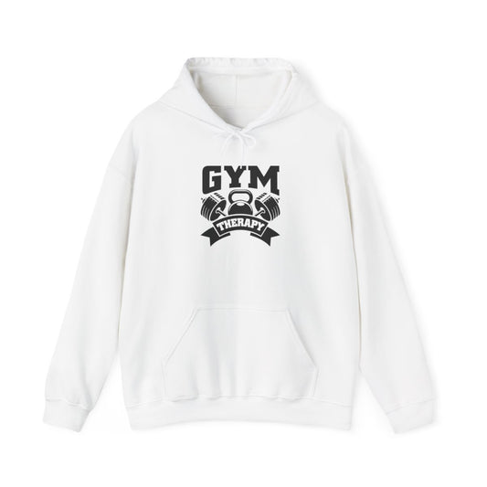 Gym Therapy Unisex Heavy Blend Hoodie - Perfect for Fitness Lovers