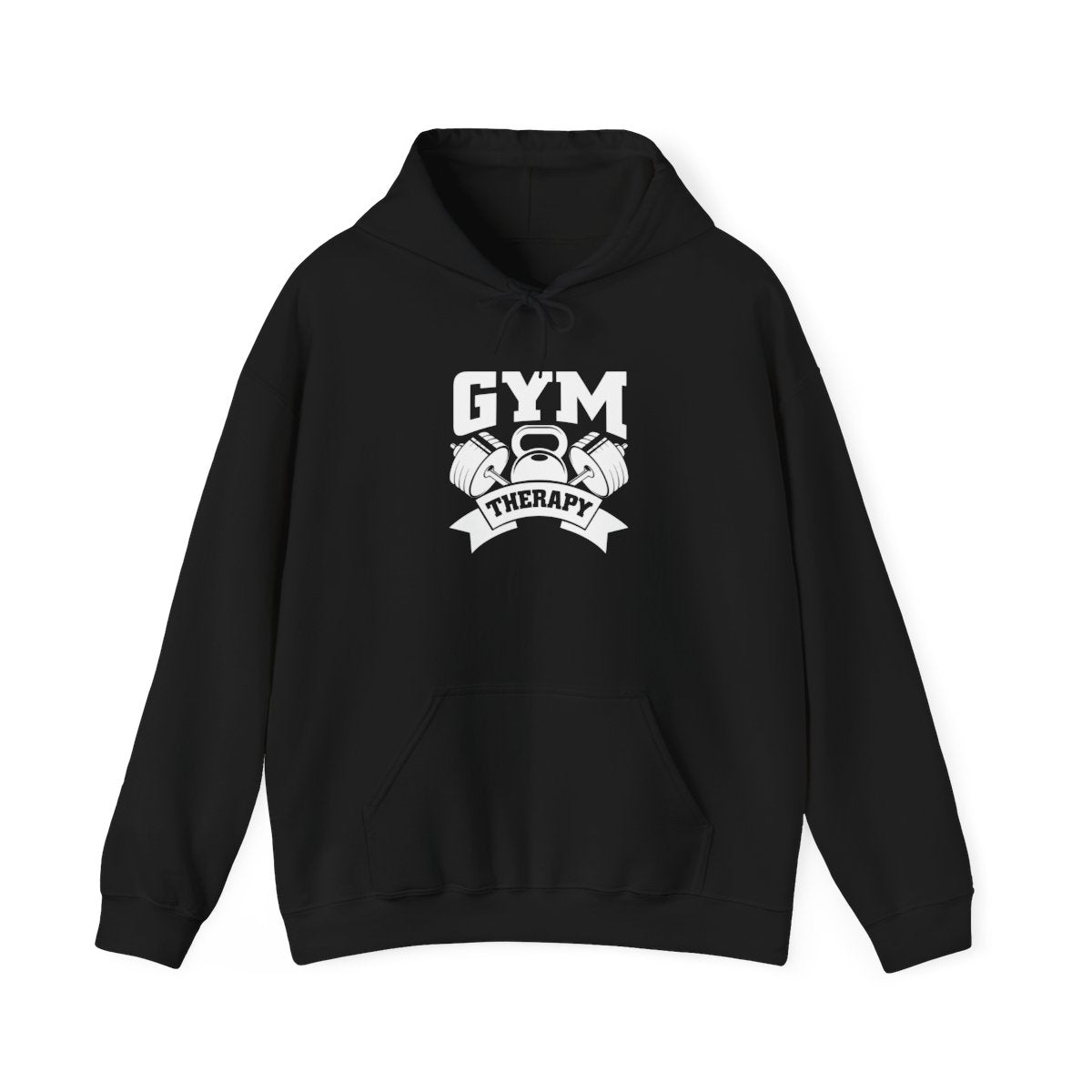 Gym Therapy Unisex Heavy Blend Hoodie - Perfect for Fitness Lovers