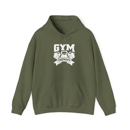 Gym Therapy Unisex Heavy Blend Hoodie - Perfect for Fitness Lovers