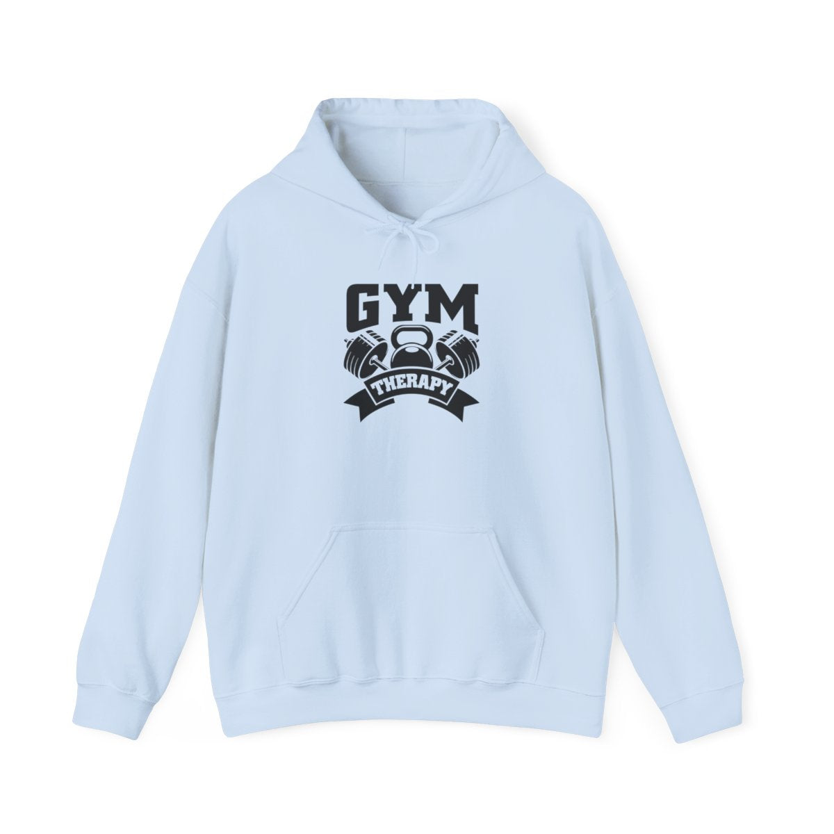 Gym Therapy Unisex Heavy Blend Hoodie - Perfect for Fitness Lovers